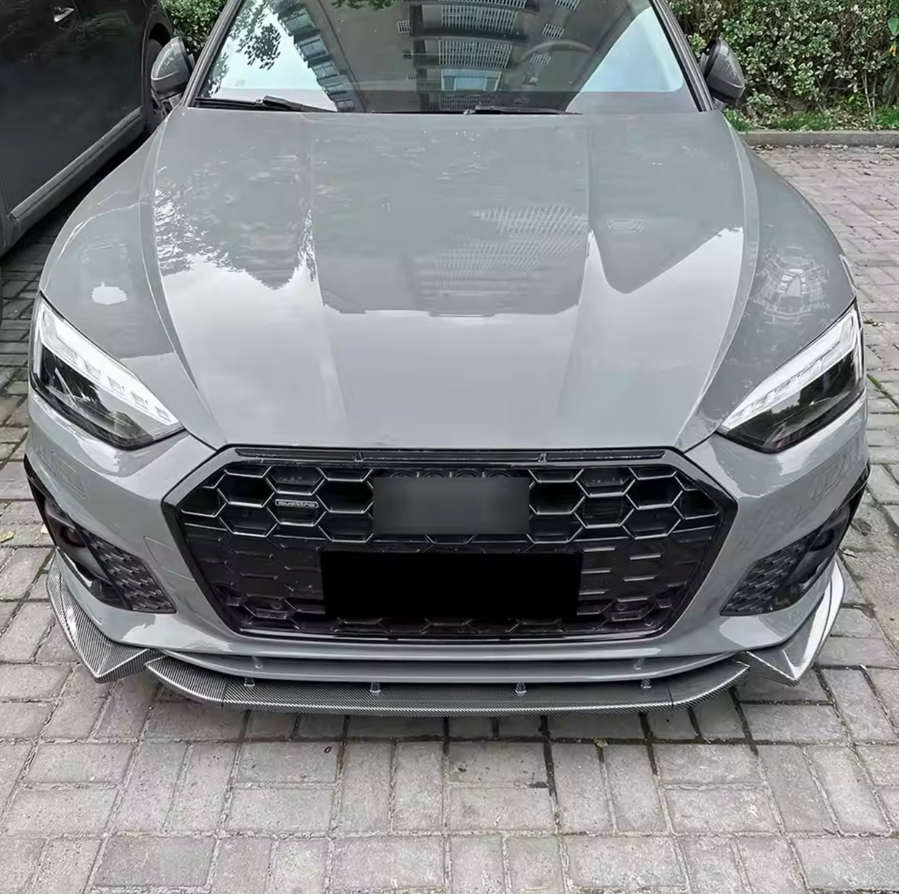 Lama Spoiler Paraurti Anteriore Per Audi A5 S5 S-line F5(20-24)