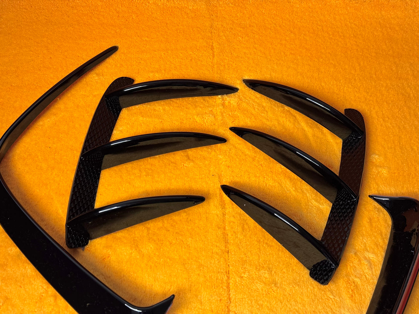 Rear lip Paraurti Posteriore Per Mercedes Classe A W176 Carbon look/Nero lucido (13-18)