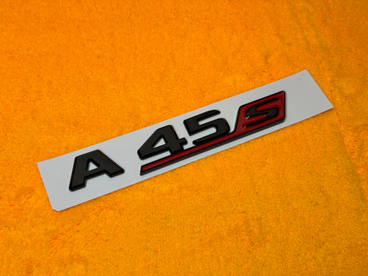 Badge A35s A45s Posteriore per Mercedes Classe A W176 W177