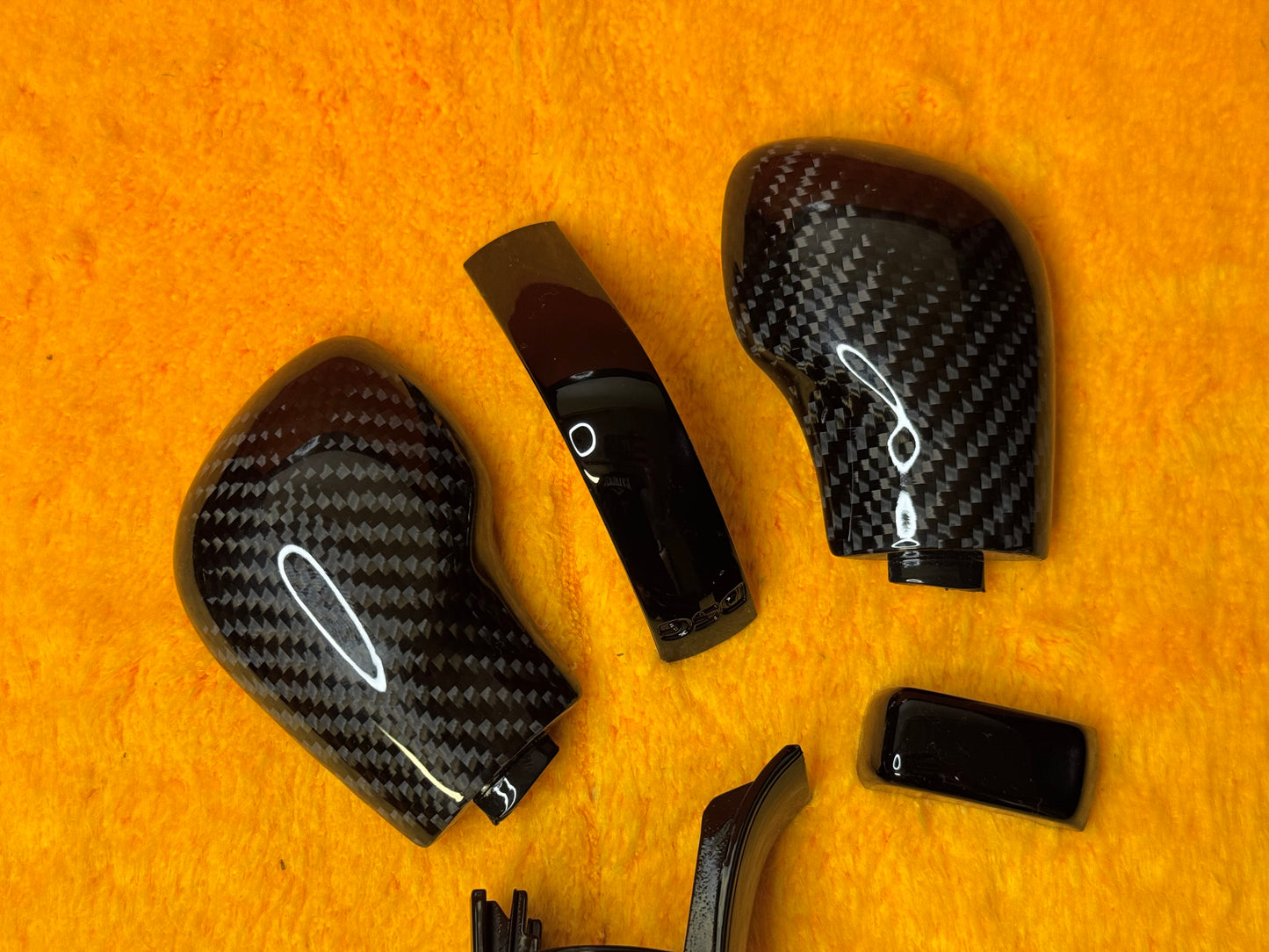 Pomello Cambio DSG Real Carbon Fiber per VW GOLF