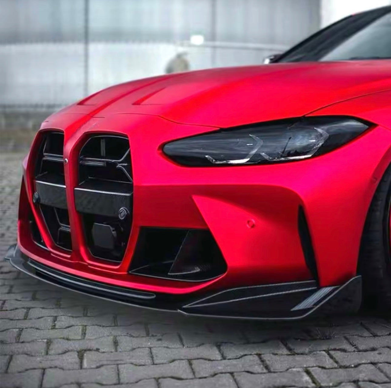 Griglia Anteriore BMW M3 G80 M4 G82 Nero Lucido/Carbon look