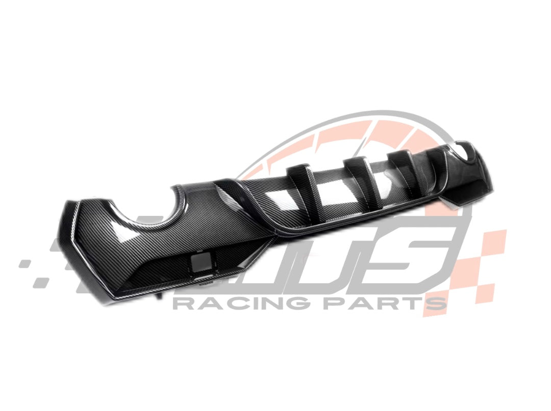 Diffusore Posteriore Stile M per Bmw Serie 4 G22 G23 Carbon look (20-24)