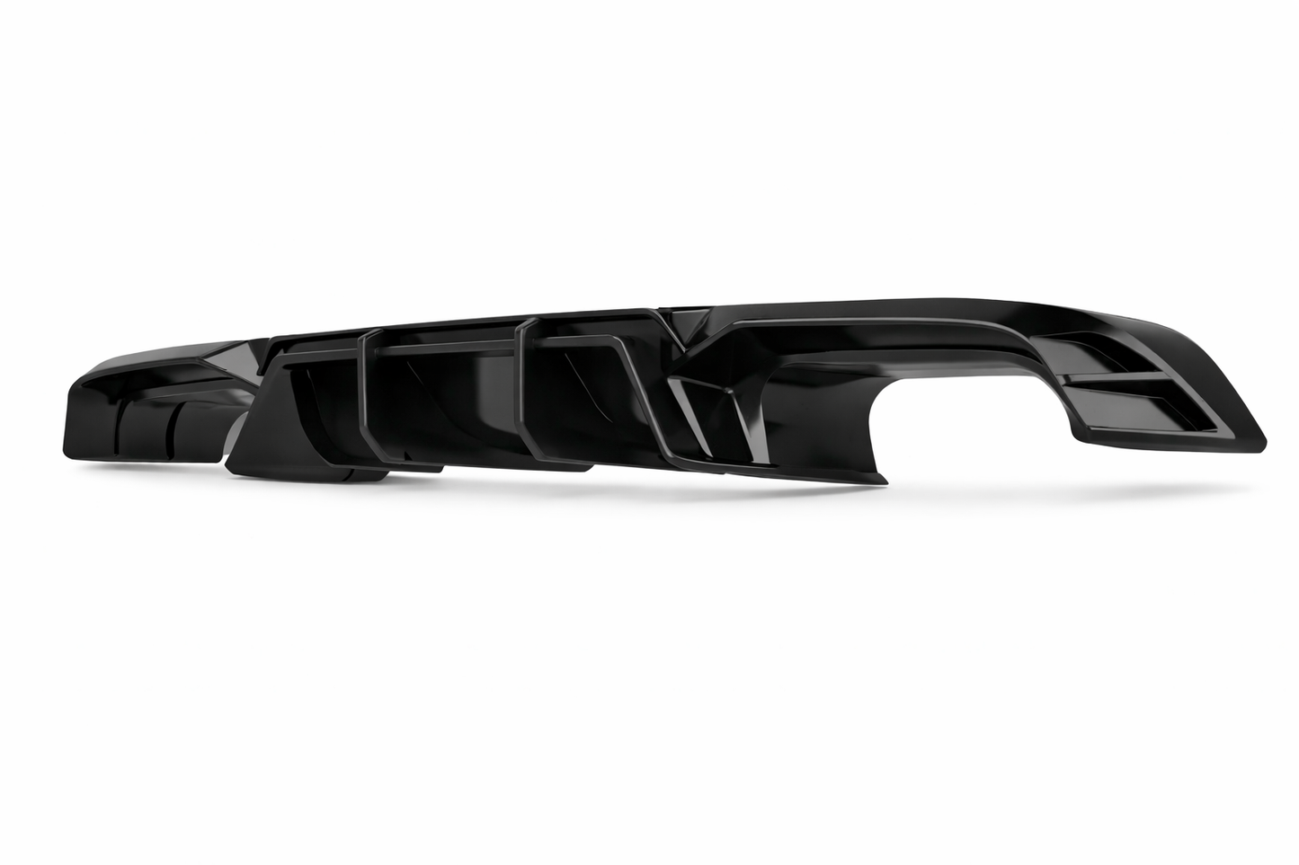 APEX DESIGN - Diffusore Posteriore doppia uscita per Volkswagen Golf MK7 R (13-16)