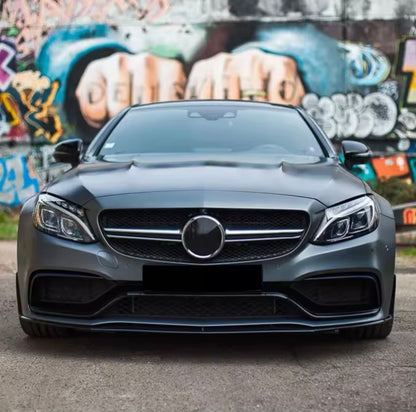 Lama Spoiler Paraurti Anteriore Per Mercedes Classe C63 AMG W205 (14-21)
