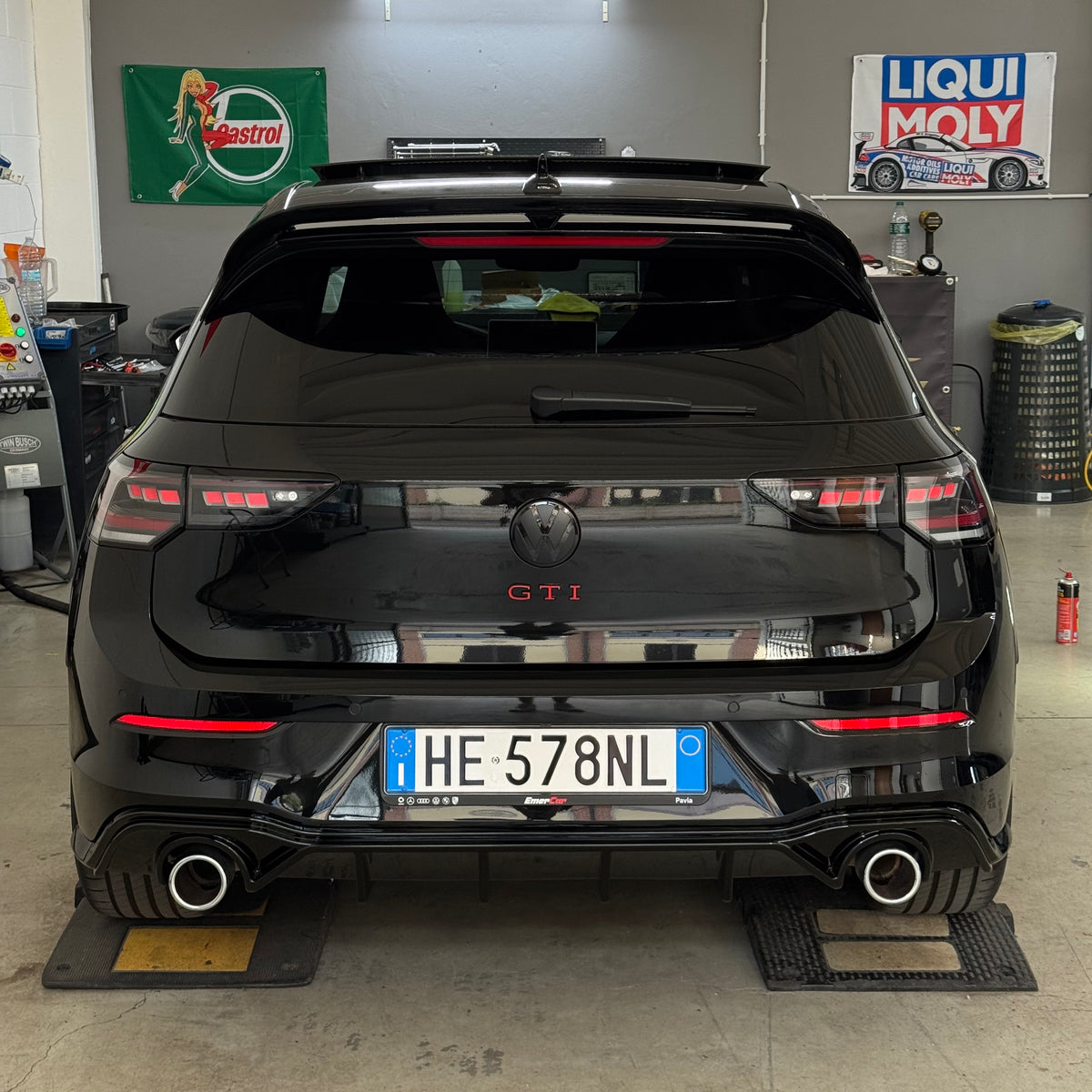 Diffusore Posteriore per volkswagen GOLF MK8 GTI (2020+)