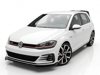 Lama Spoiler Paraurti Anteriore Per Volkswagen Golf MK7 - MK7.5 GTI GTD R R-Line