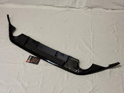 Diffusore Posteriore GTI Look Doppia uscita per VW Golf MK7 Nero lucido(13-16)