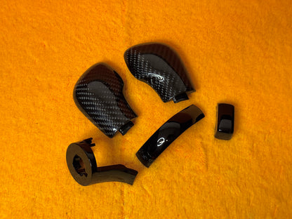 Pomello Cambio DSG Real Carbon Fiber per VW GOLF