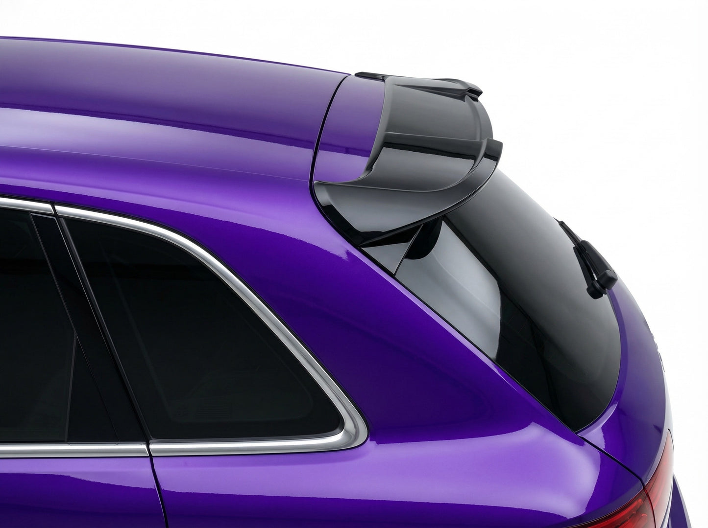 Spoiler Posteriore nero lucido per AUDI A3 Standard (13-20)
