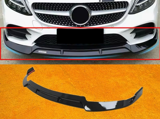 Lama Spoiler Paraurti Anteriore Per Mercedes Classe C W205 (18-21)