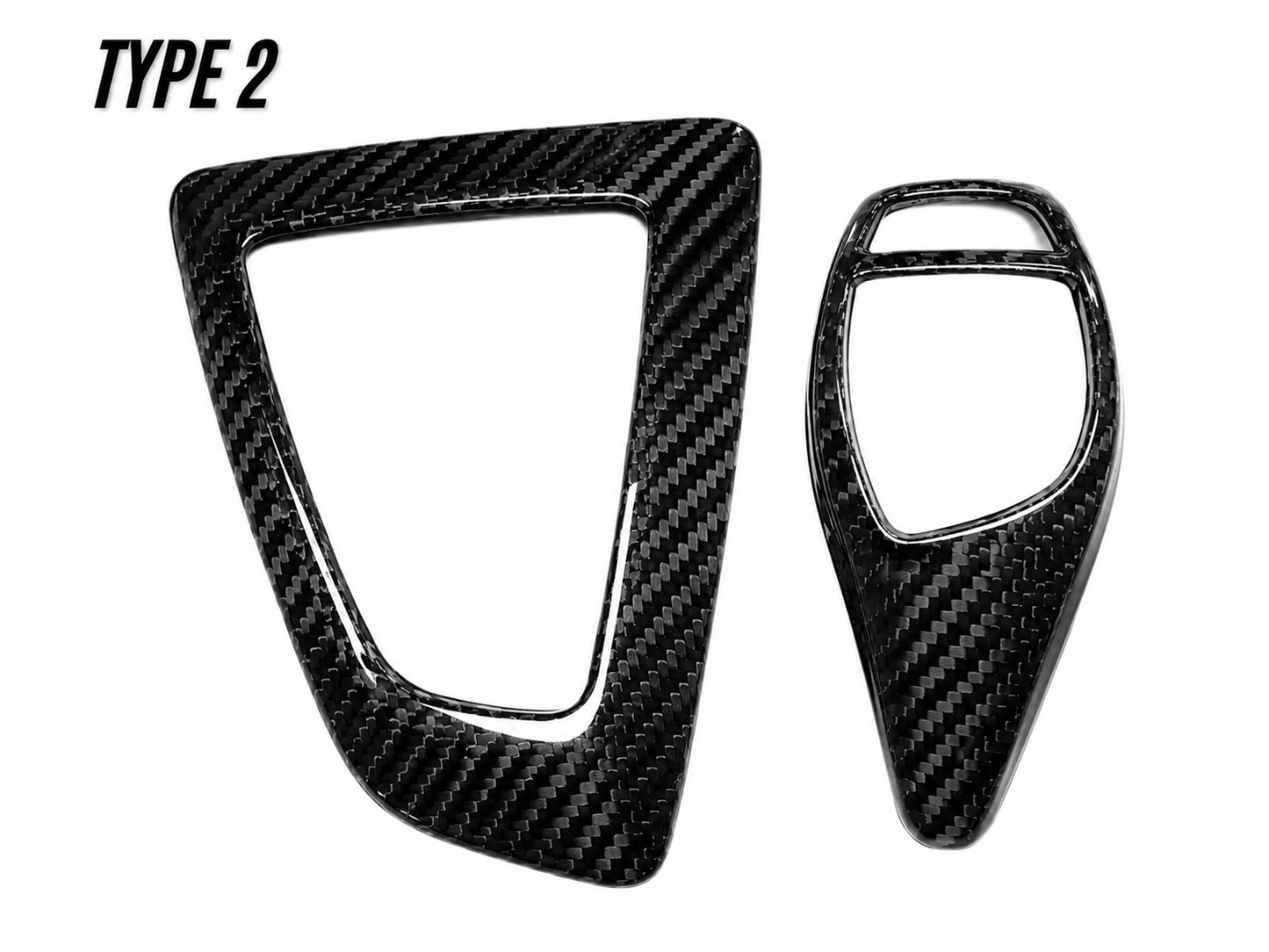 Cover pomello cambio Real Carbon Fiber per Bmw serie F