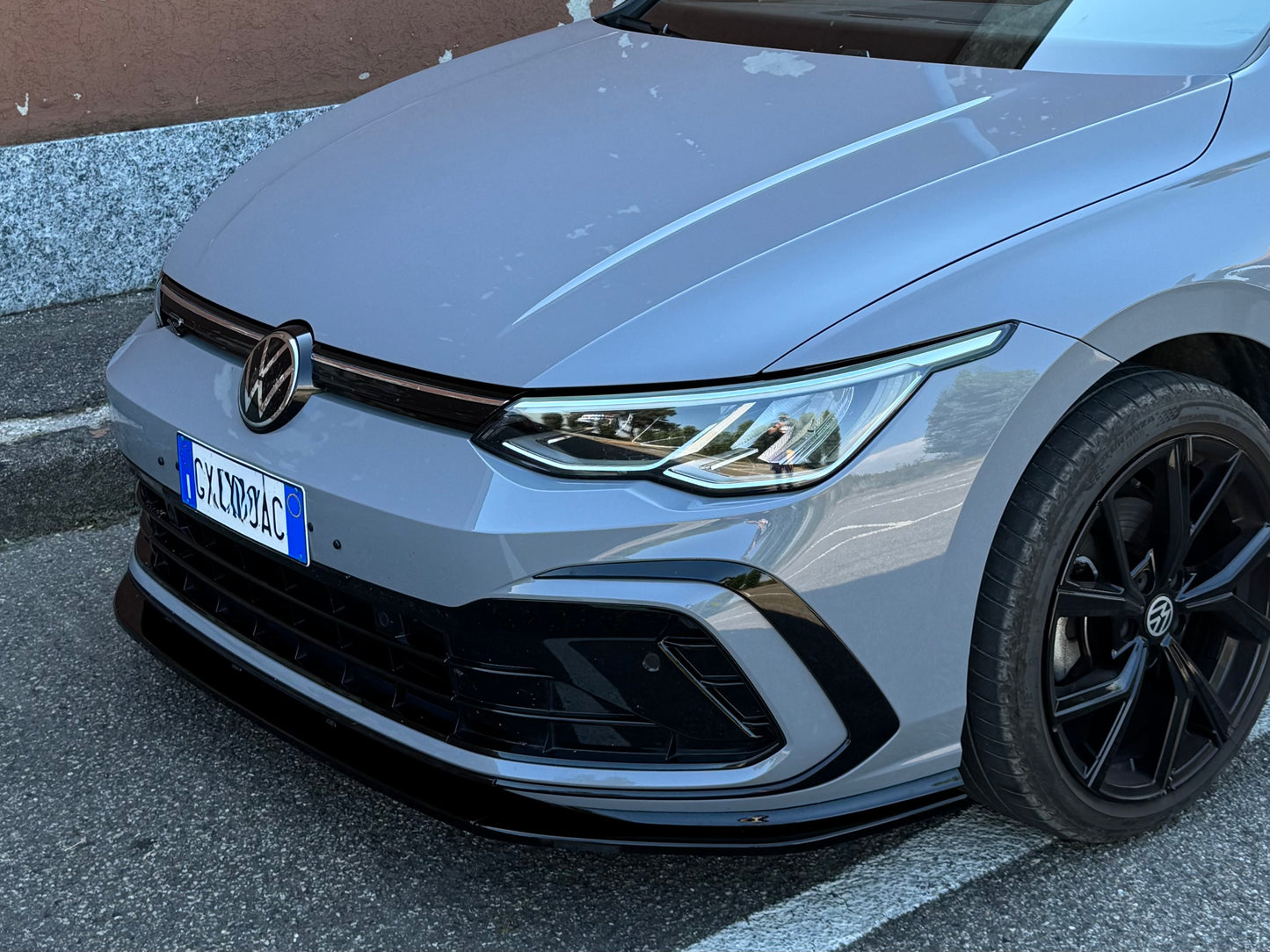 Lama Spoiler Paraurti Anteriore Per Golf Mk8 8 GTI GTD R R-Line