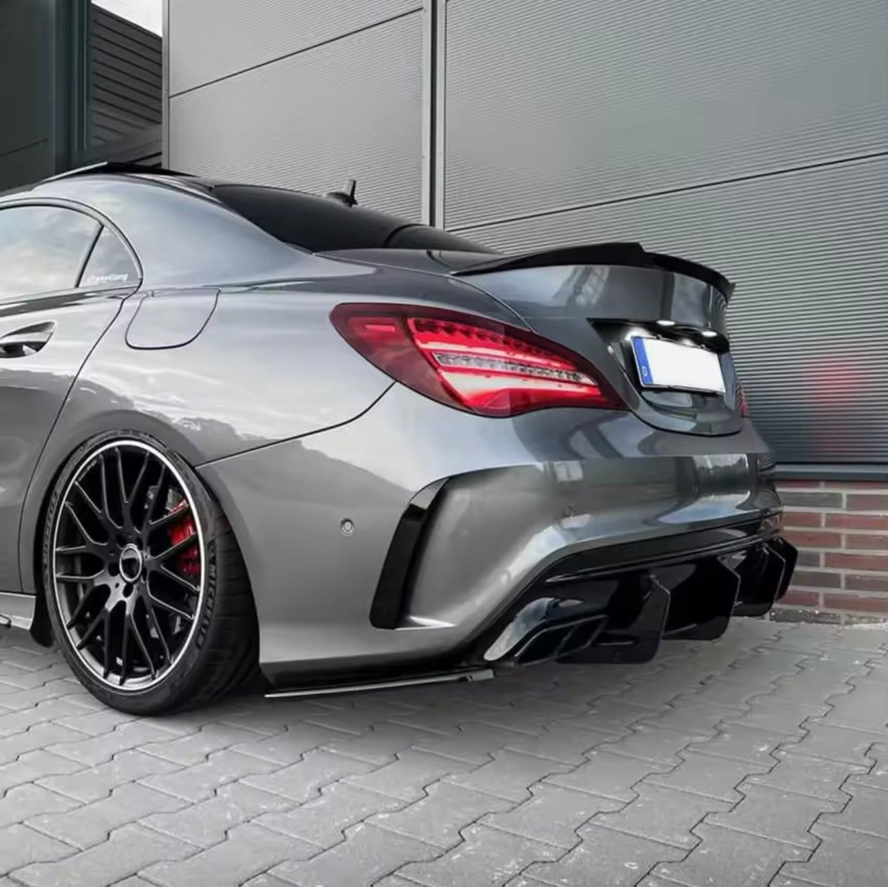 Splitter Diffusore Posteriore Mercedes CLA C117 (13-18)
