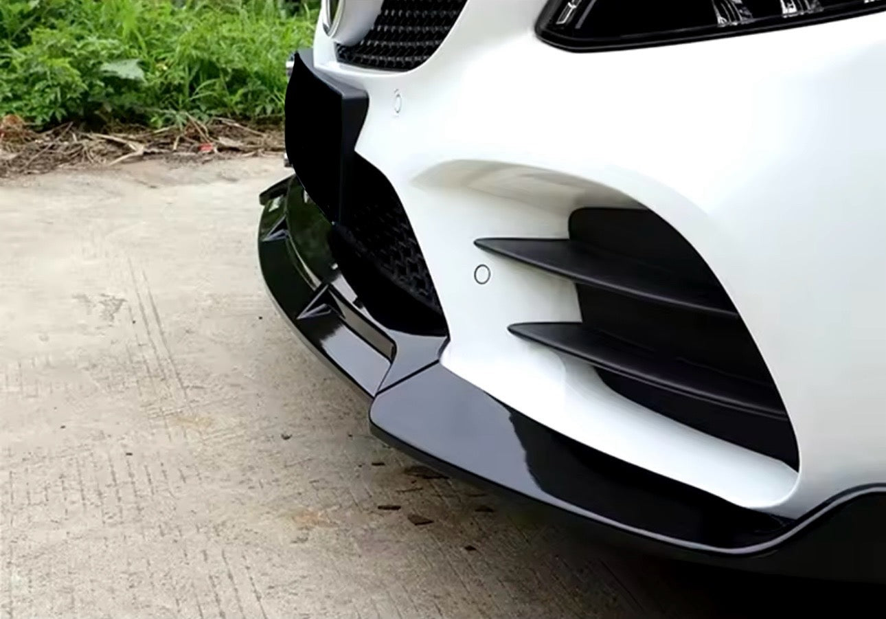 Lama Spoiler Paraurti Anteriore Per Mercedes Classe C W205 (18-21)
