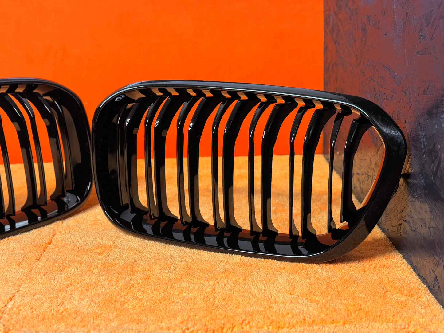 Griglia Anteriore BMW Serie 1 F20 F21 Nero Lucido 2015-2019