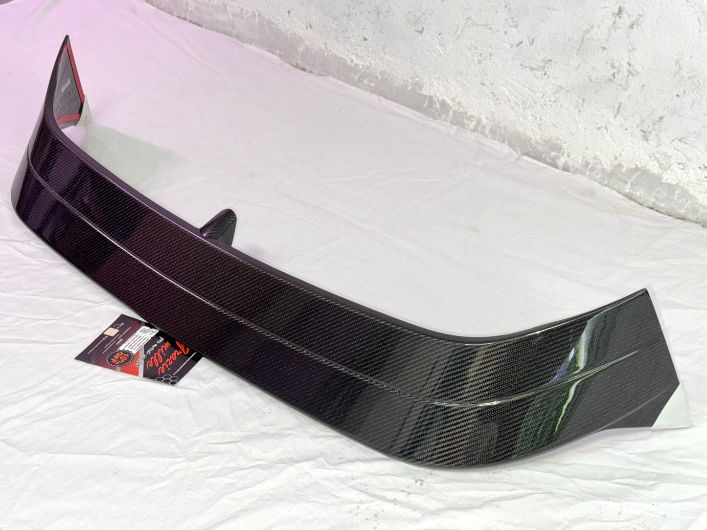 Spoiler Clubsport Posteriore Real Carbon Fiber per VW Golf MK8