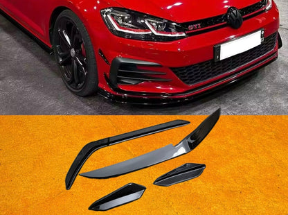 Front lip Paraurti Anteriore Per Volkswagen Golf MK7.5 Gti Gtd Rline R