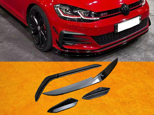 Front lip Paraurti Anteriore Per Volkswagen Golf MK7.5 Gti Gtd Rline R