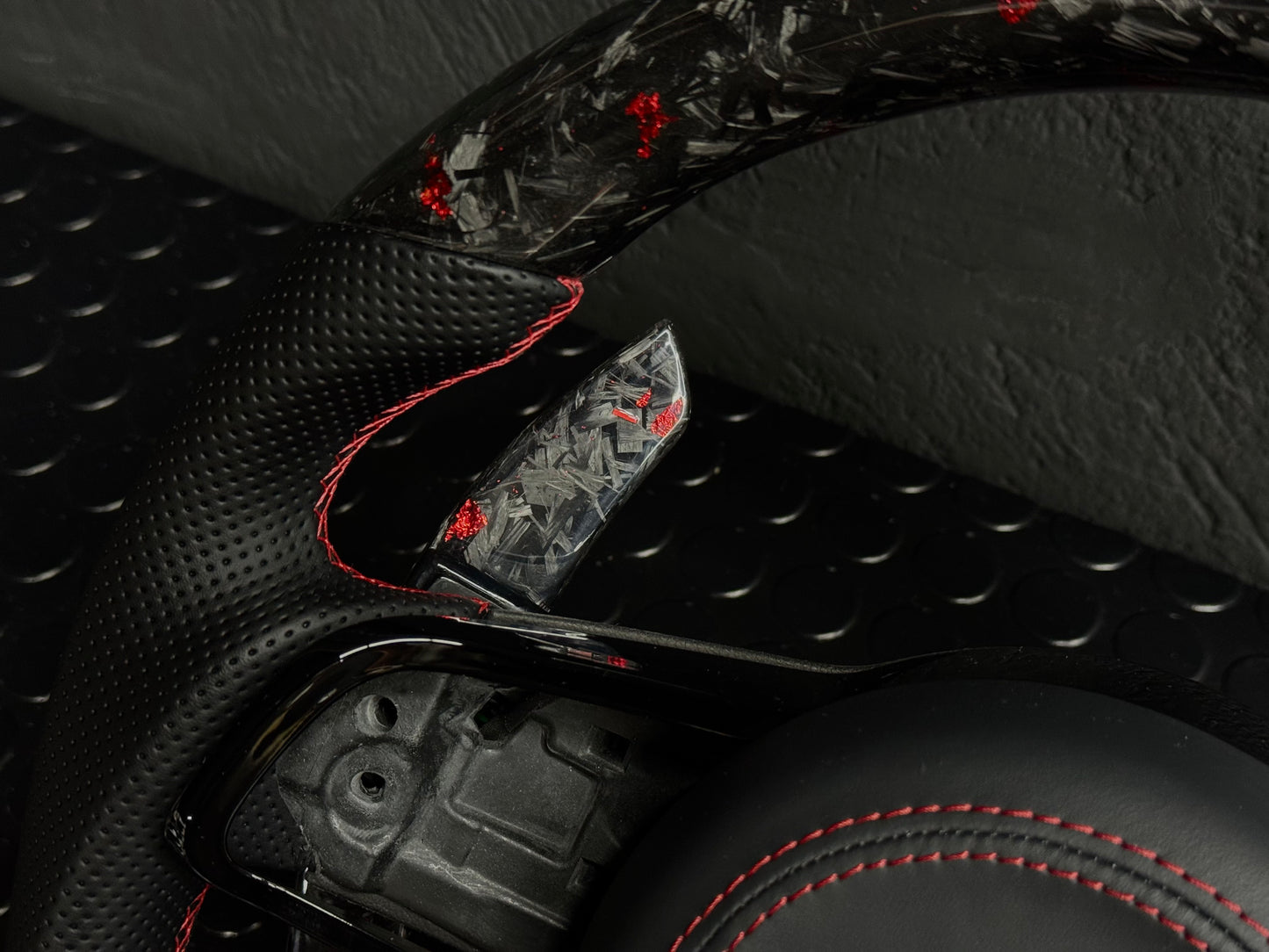 Paddle Volante DSG Real Carbon Forged Palette per VW GOLF MK7 7.5 SCIROCCO POLO