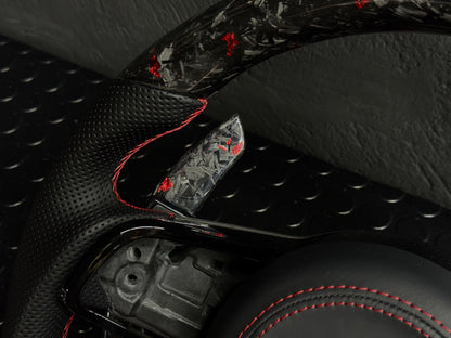 Paddle Volante DSG Real Carbon Forged Palette per VW GOLF MK7 7.5 SCIROCCO POLO