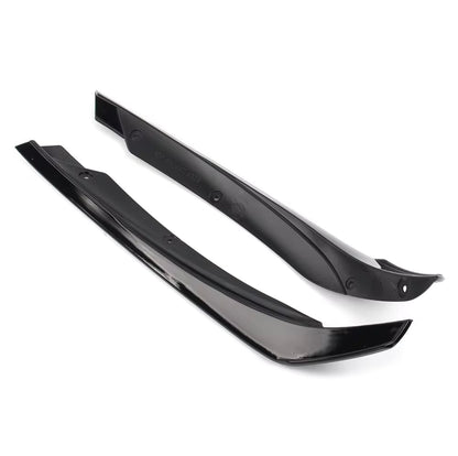 Front lip Paraurti Anteriore Per Mercedes Classe A W176 Nero lucido (15-18)