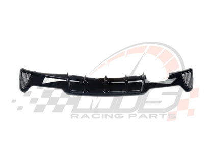 Diffusore Posteriore Stile M per Bmw Serie 4 F32 F33 F36 Nero lucido (13-20)