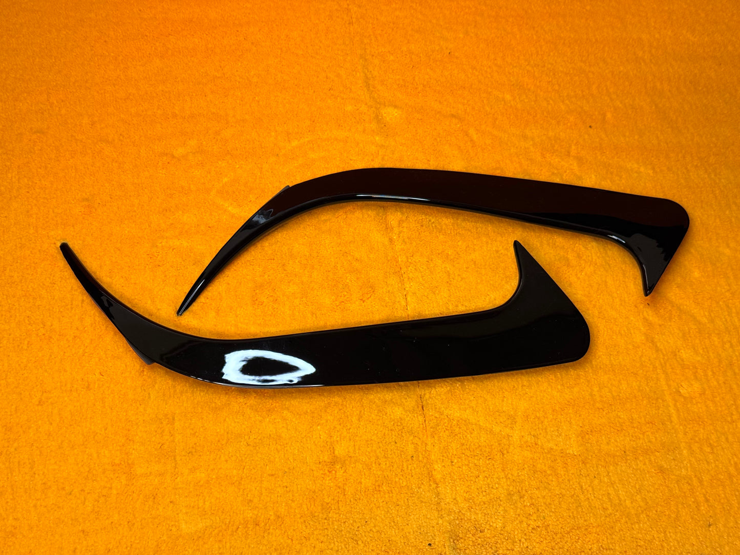 Rear lip Paraurti Posteriore Per Mercedes Classe CLA C117 Nero lucido/Carbon look (13-18)