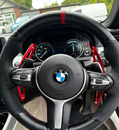 Paddle Volante Carbon Look - Vari colori Palette per Bmw 1 2 3 4 5 serie F