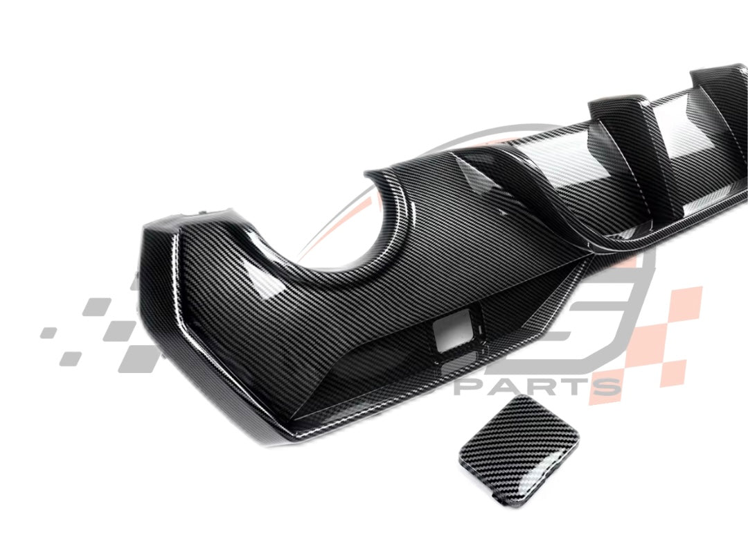 Diffusore Posteriore Stile M per Bmw Serie 4 G22 G23 Carbon look (20-24)