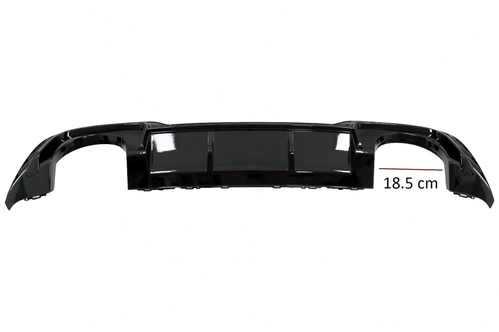 Diffusore Posteriore Doppia uscita per Audi A3 8V Sline S3(17-20)