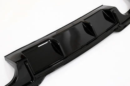 Diffusore Posteriore Doppia uscita per Audi A3 8V Sline S3(17-20)