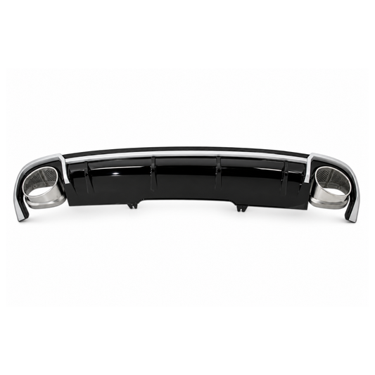 Diffusore Posteriore Stile RS per Audi A4 B9 Standard(16-18)