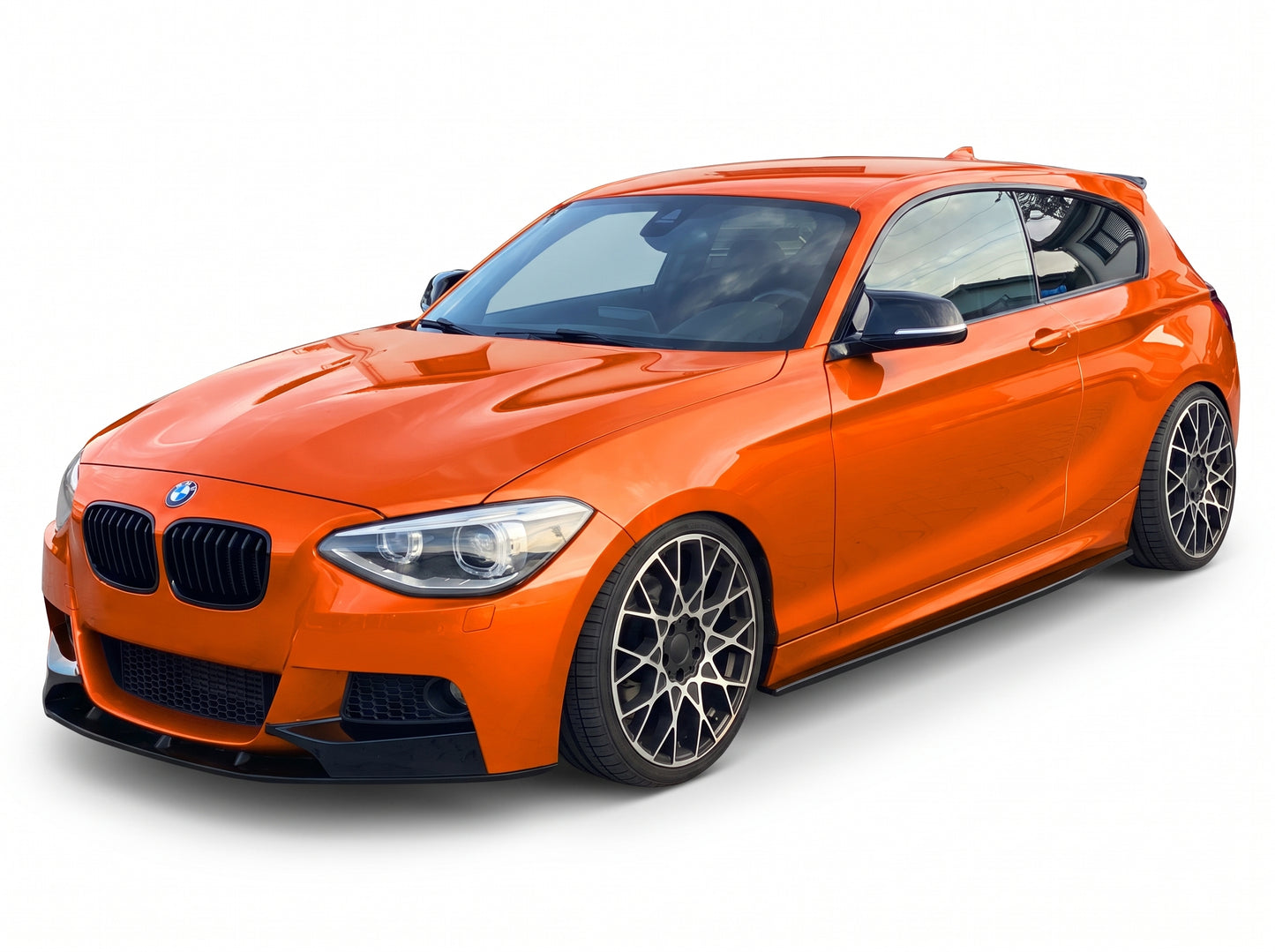 Griglia anteriore per BMW Serie 1 F20 F21 Nero Lucido (2011-2014)
