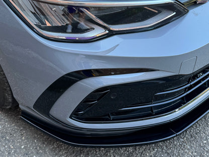 Lama Spoiler Paraurti Anteriore Per Golf Mk8 8 GTI GTD R R-Line