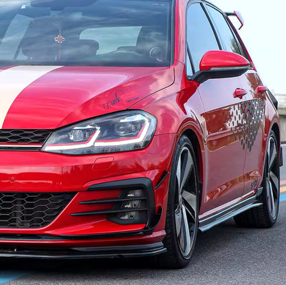 Front lip Paraurti Anteriore Per Volkswagen Golf MK7.5 Gti Gtd Rline R