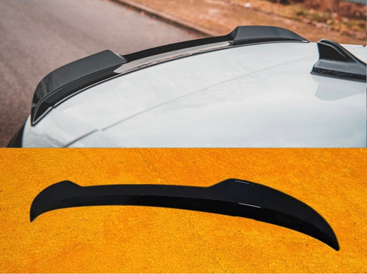 Spoiler Posteriore per VW Golf MK8 GTI GTD R Nero lucido/Carbon Look