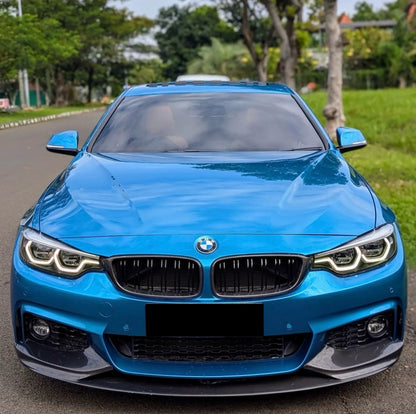 Lama Spoiler Paraurti Anteriore Per Bmw 4 F32 F33 F36 Msport (13-20)