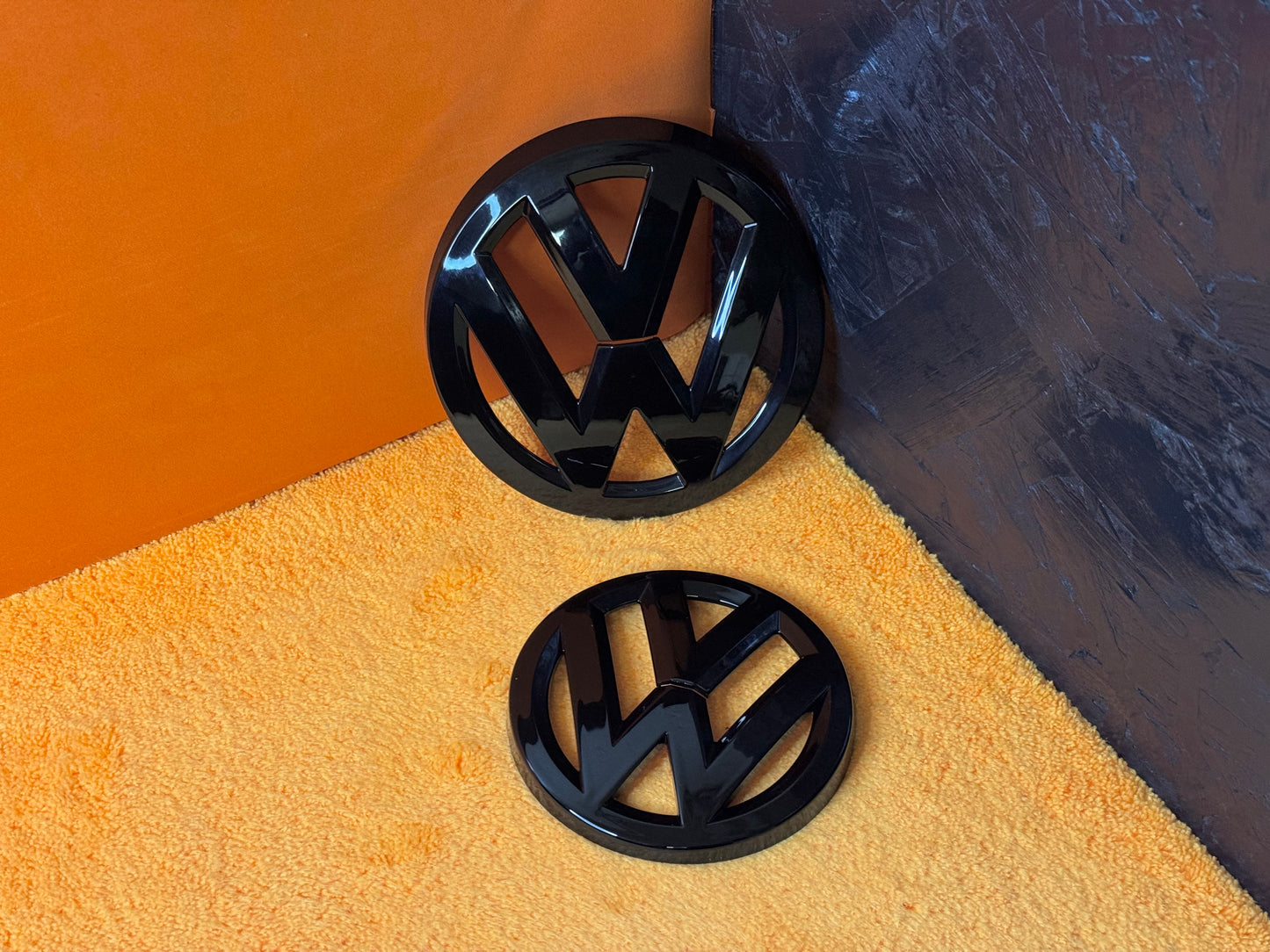 Coppia Cover Logo VW Golf MK6 MK7 MK7.5