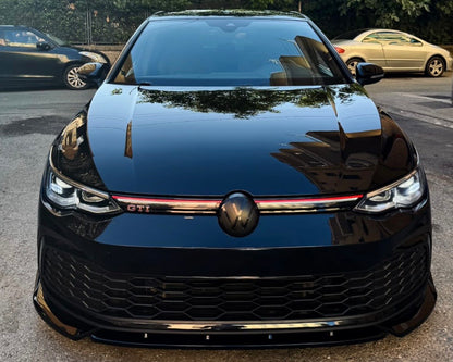 Lama Spoiler Paraurti Anteriore Per Golf MK8 Standard GTI GTD R R-Line (200-2024)