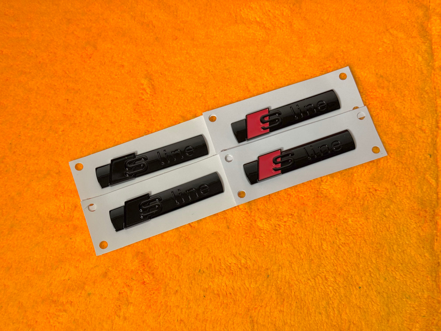 Badge S-LINE per Modelli Audi 2pz (vari colori)