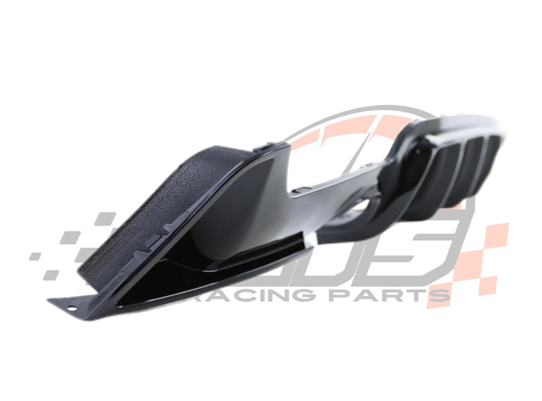 Diffusore Posteriore Stile M per Bmw Serie 4 F32 F33 F36 Carbon look/Nero lucido (13-20)