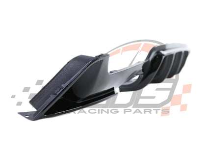 Diffusore Posteriore Stile M per Bmw Serie 4 F32 F33 F36 Carbon look/Nero lucido (13-20)