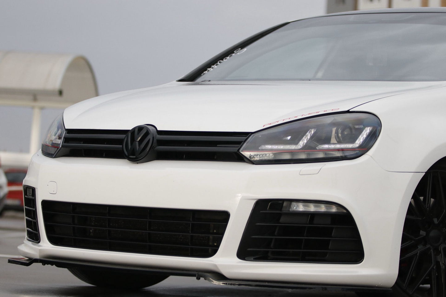 Lama Spoiler Paraurti Anteriore Per Golf MK6 R R20