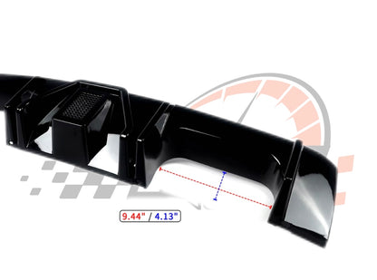 Diffusore Posteriore M Performance Sto a led per Bmw M3 G80 M4 G82 Nero lucido (21-24)