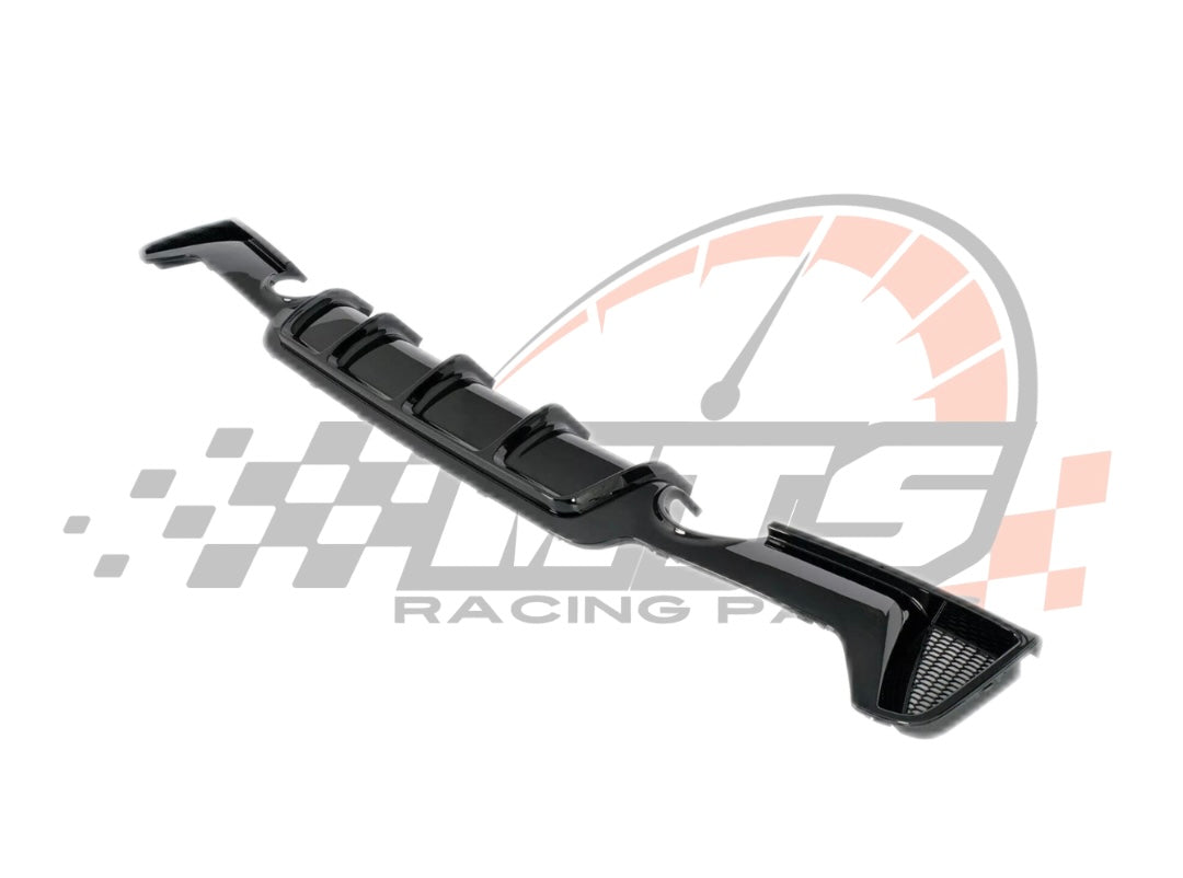 Diffusore Posteriore Stile M per Bmw Serie 4 F32 F33 F36 Carbon look/Nero lucido (13-20)