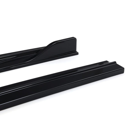 Minigonne laterali nere lucide per Audi A3 S3 8V S-Line (13-20)