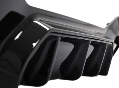 Diffusore Posteriore Stile M per Bmw Serie 1 F20 F21 Nero lucido (15-19)
