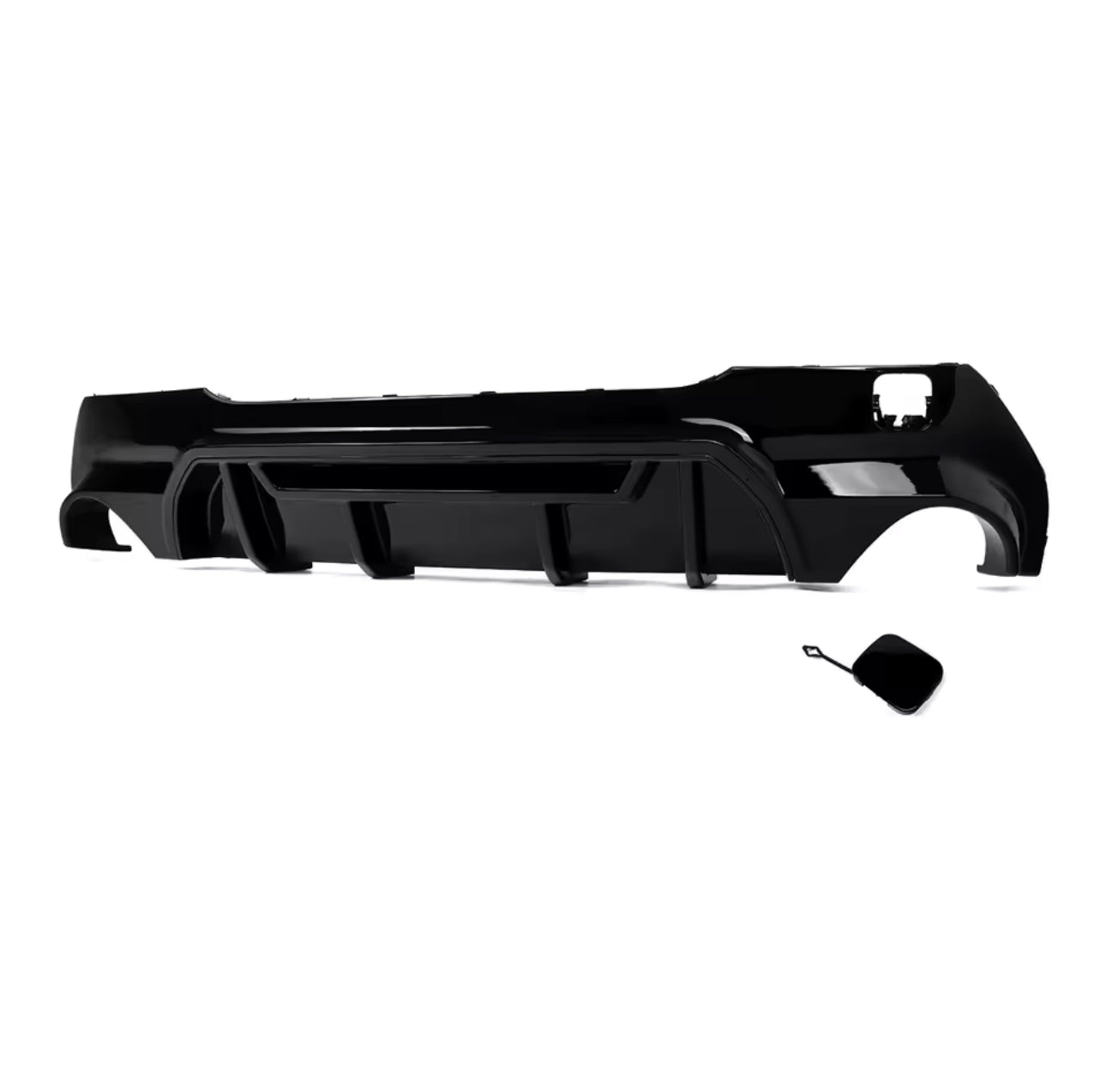 Diffusore Posteriore Stile M per Bmw Serie 1 F40 Nero lucido (20-24)
