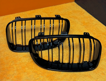 Griglia Anteriore BMW Serie 1 E81 E82 E87 E88 Nero Lucido 2007-2011