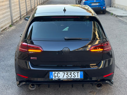 Diffusore Posteriore TCR Look Doppia uscita per Volkswagen Golf MK7.5 GTI (17-20)
